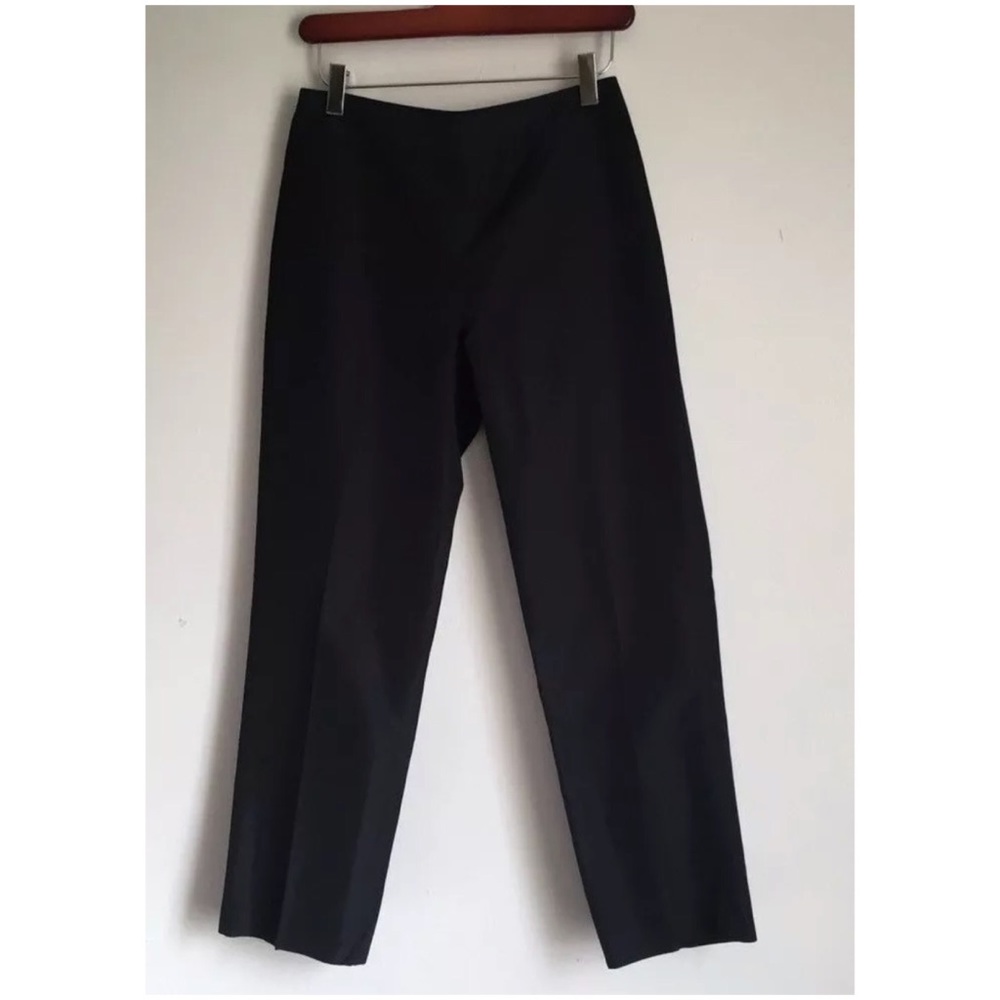 Carolina Herrera Black Size 6 Dress Silk Pants